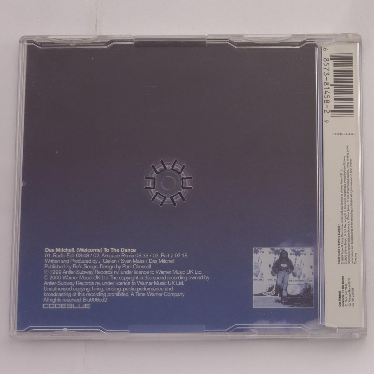 Des Mitchell (Welcome) To The Dance CD Single CD2