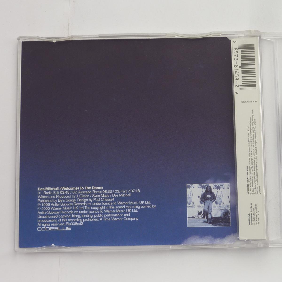 Des Mitchell (Welcome) To The Dance CD Single CD2