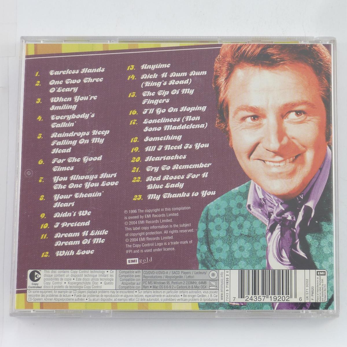 Des O'Connor The Very Best Of Des O'Connor CD Single