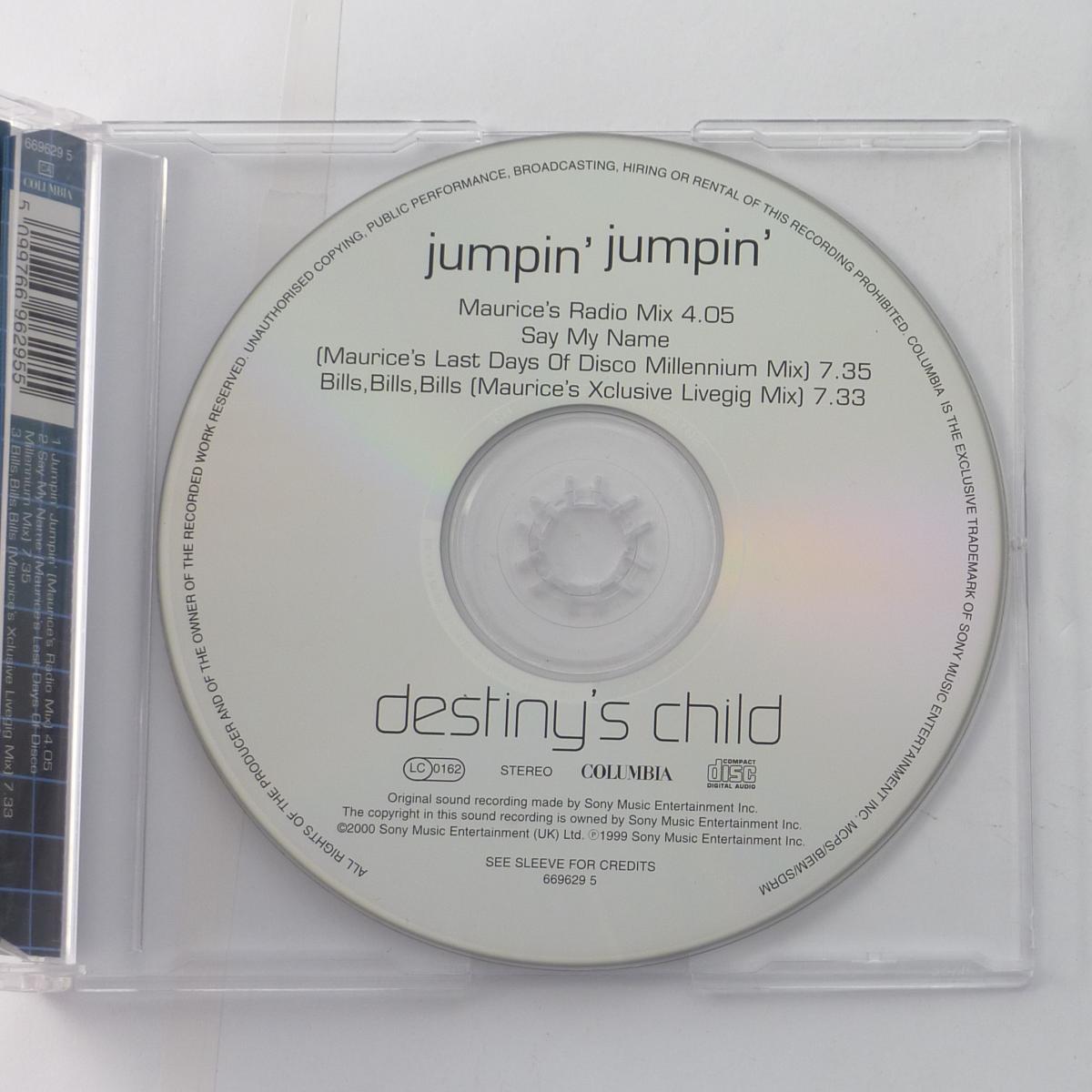 Destiny's Child Jumpin Jumpin (The Original Maurice Joshua House Remixes) CD Single CD2