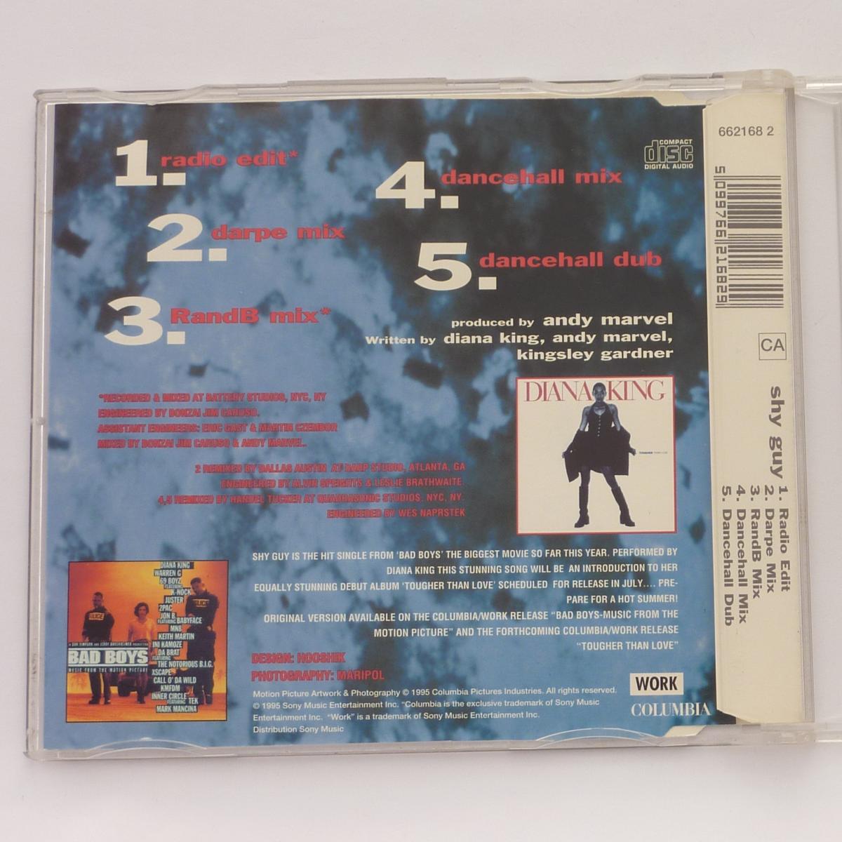 Diana King Shy Guy CD Single