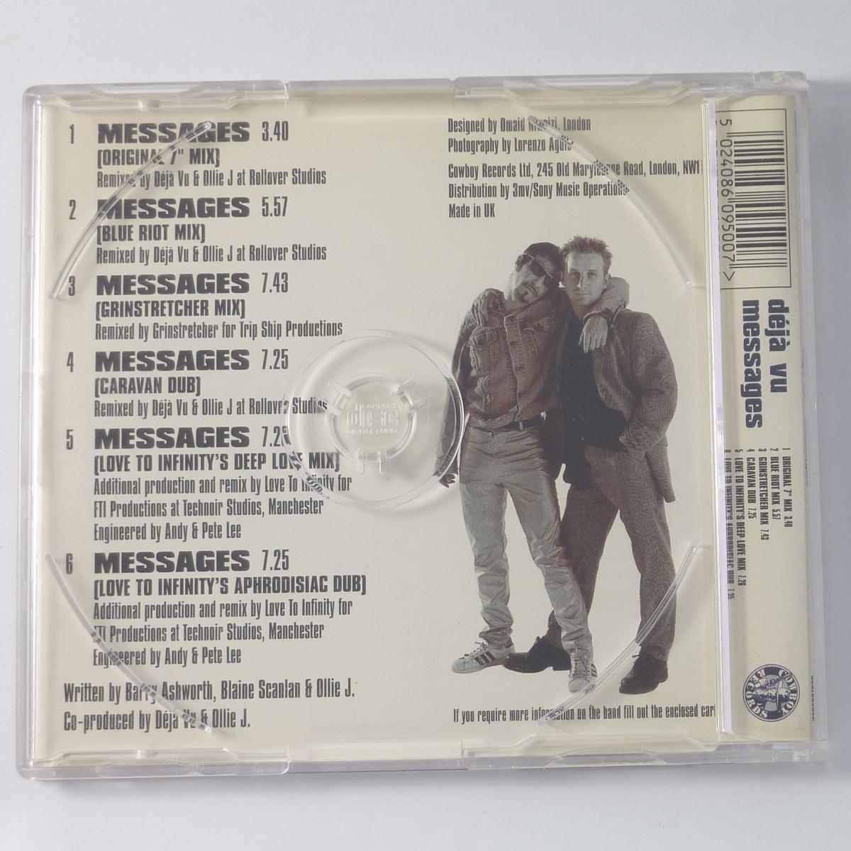 Déjà Vu Messages CD Single