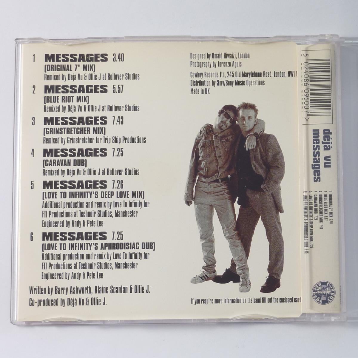 Déjà Vu Messages CD Single