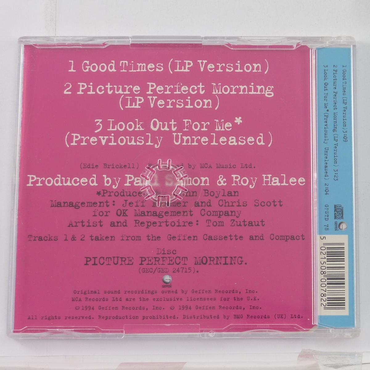 Edie Brickell Good Times CD Single