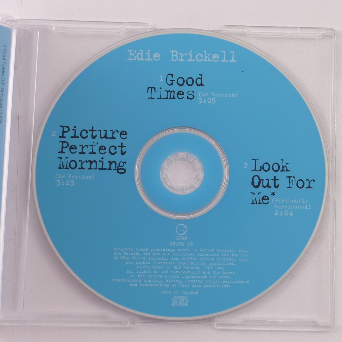 Edie Brickell Good Times CD Single