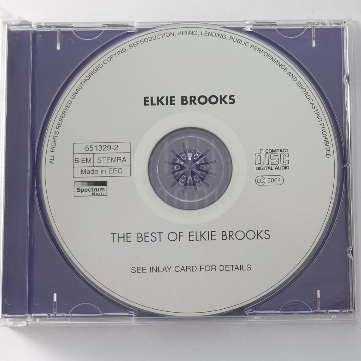 Elkie Brooks The Best Of Elkie Brooks CD Compilation Reissue Repress