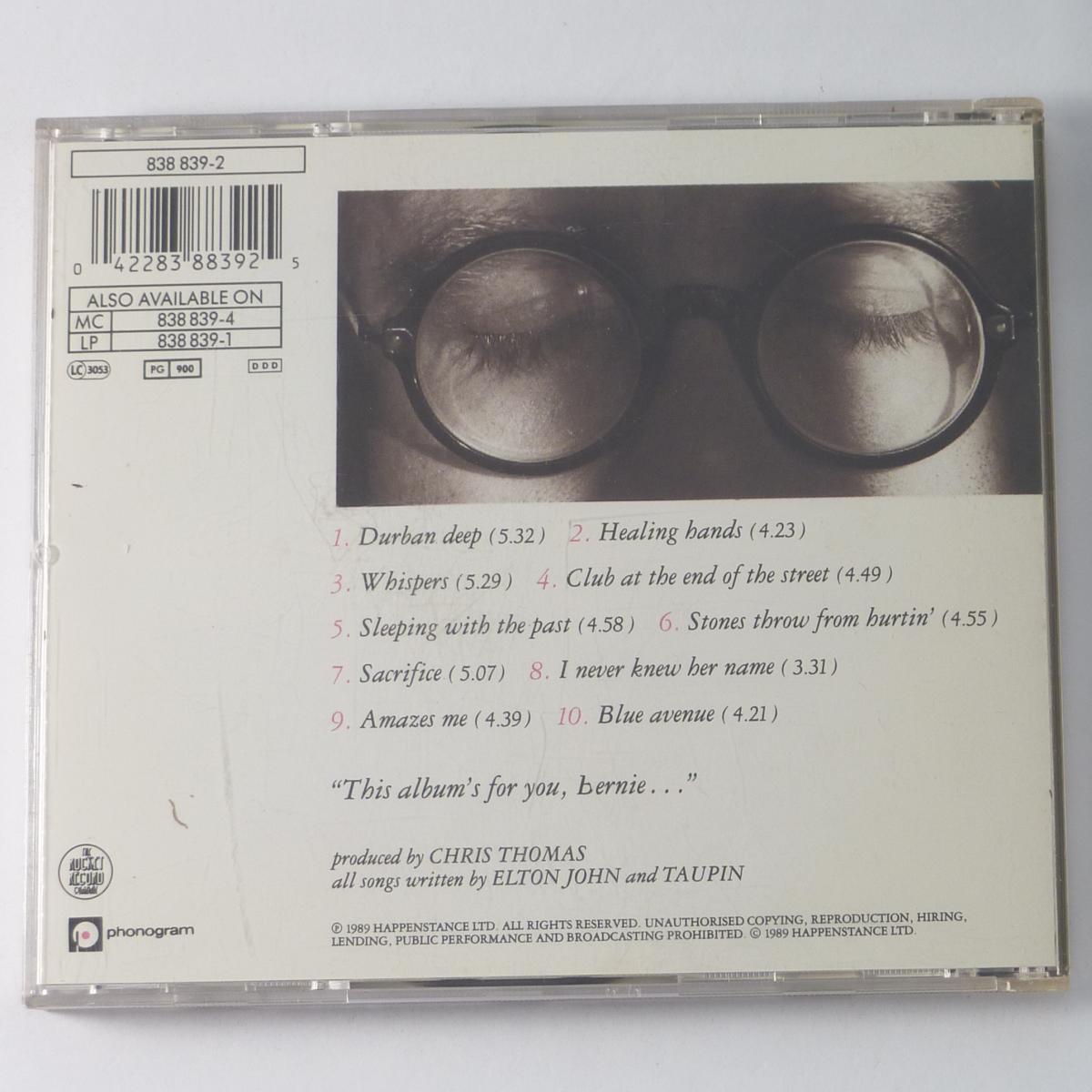 Elton John Sleeping With The Past CD Album