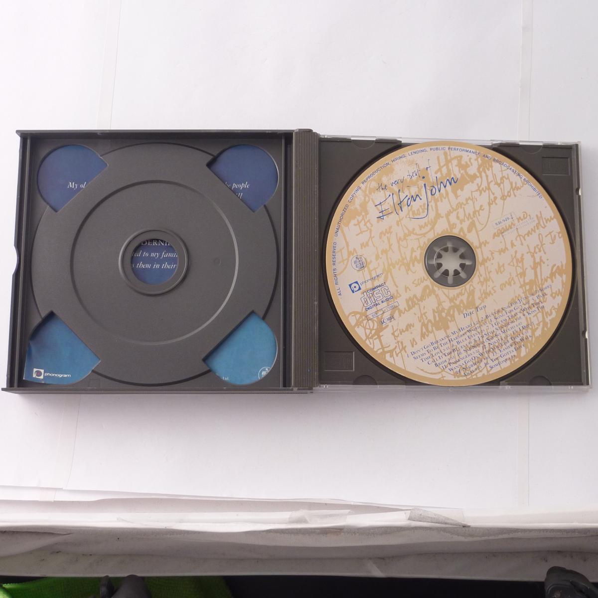 Elton John The Very Best Of Elton John 2 × CD Compilation Fat Box