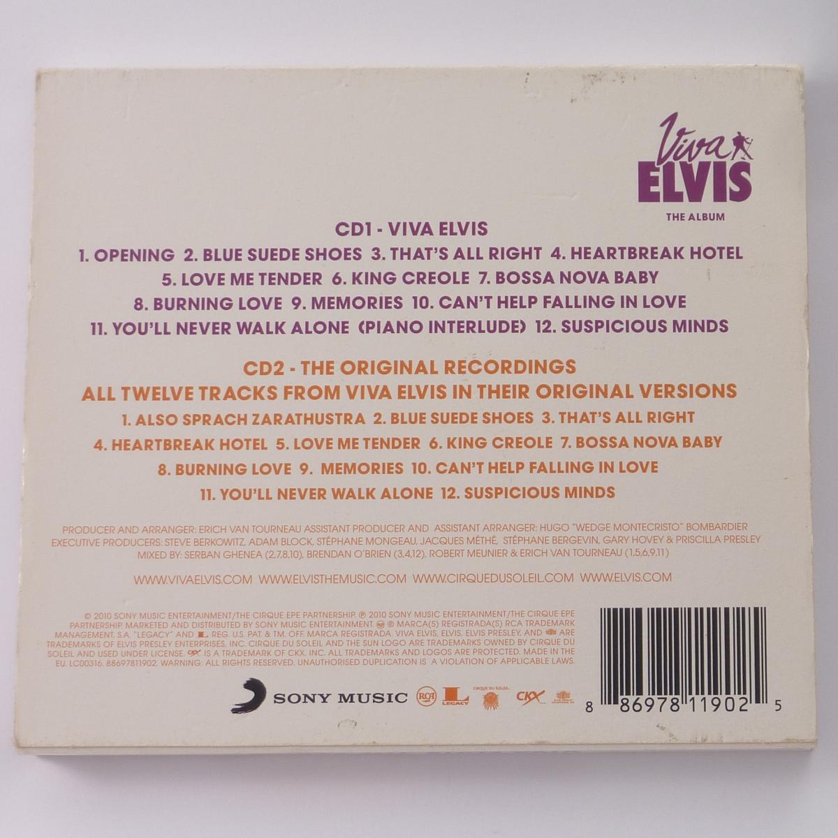 Elvis Presley Viva Elvis (The Album) CD Album CD Compilation All Media Deluxe Edition