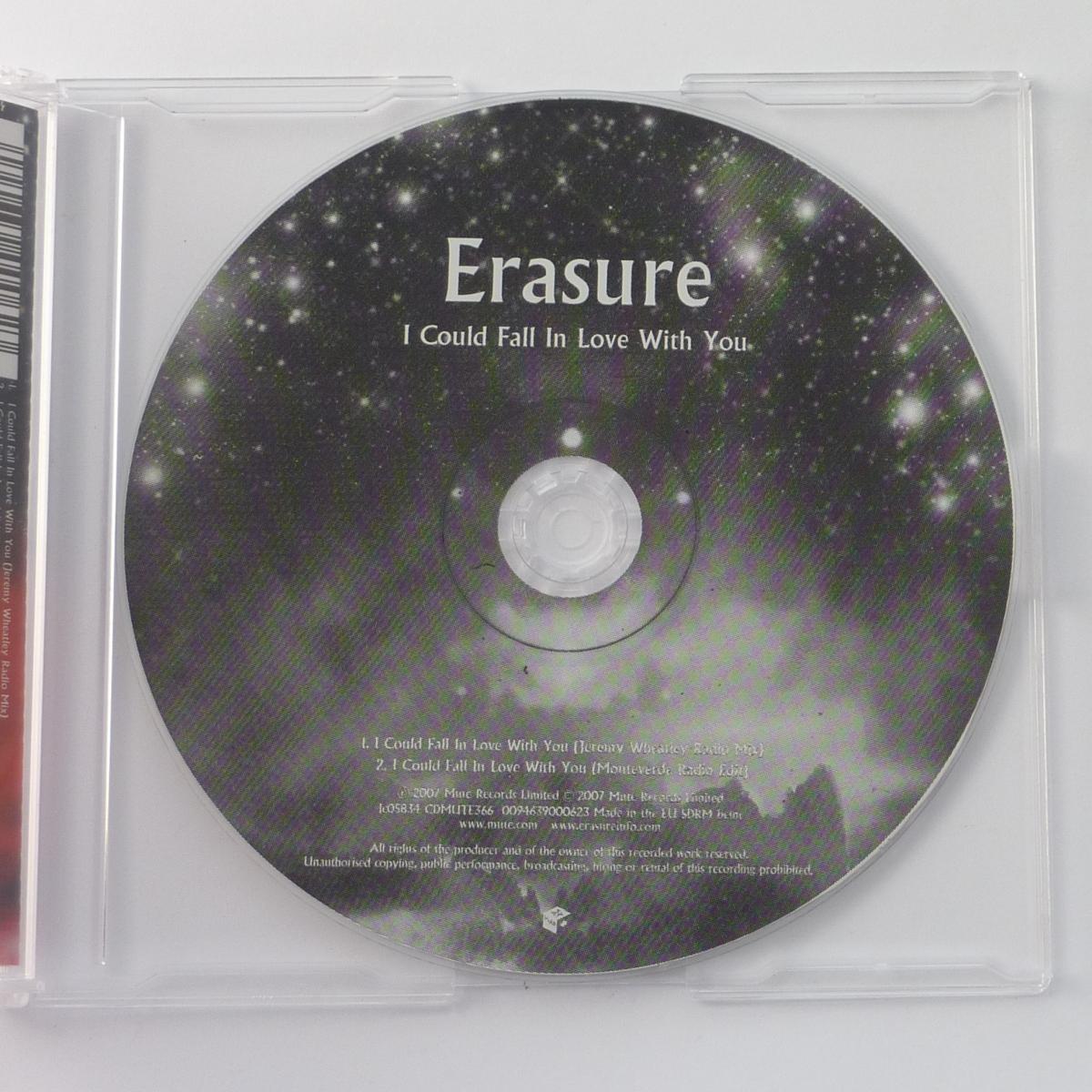 Erasure I Could Fall In Love With You CD Single CD1