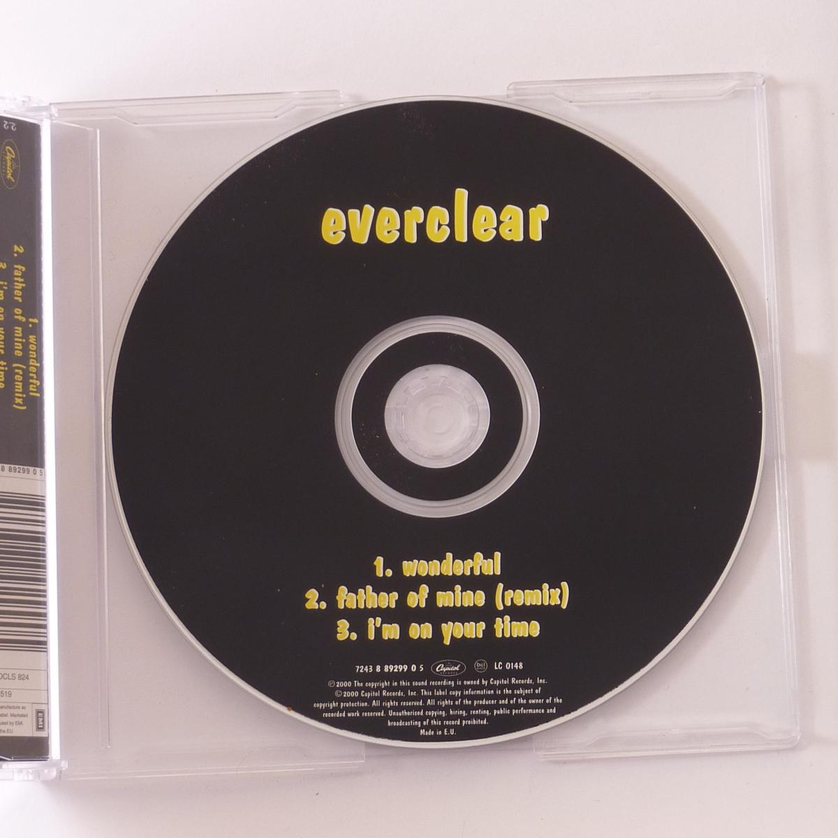 Everclear Wonderful CD Single Enhanced