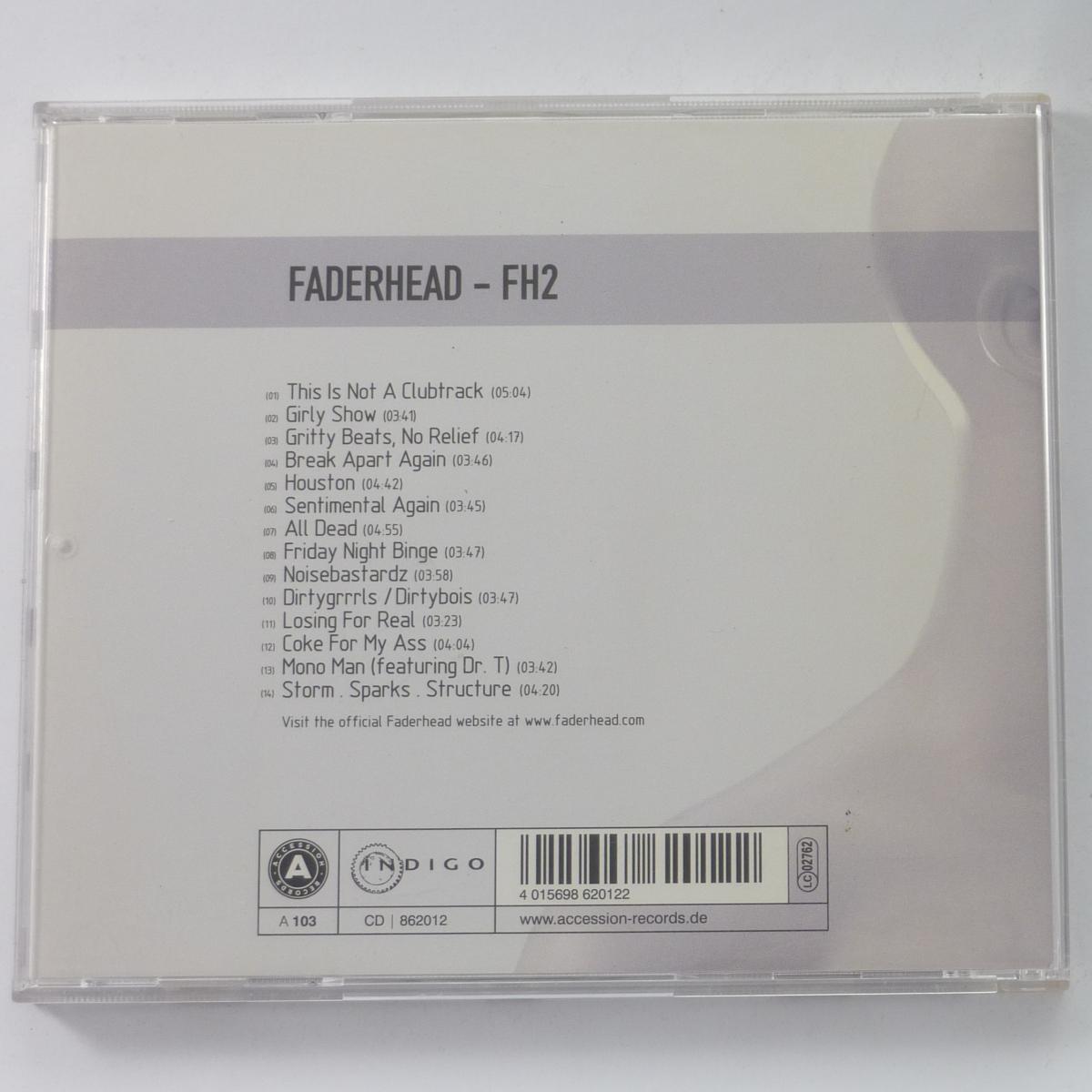 Faderhead FH2 CD Album