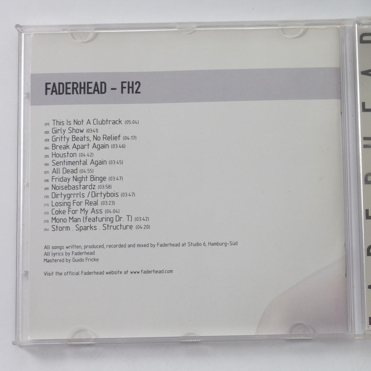Faderhead FH2 CD Album