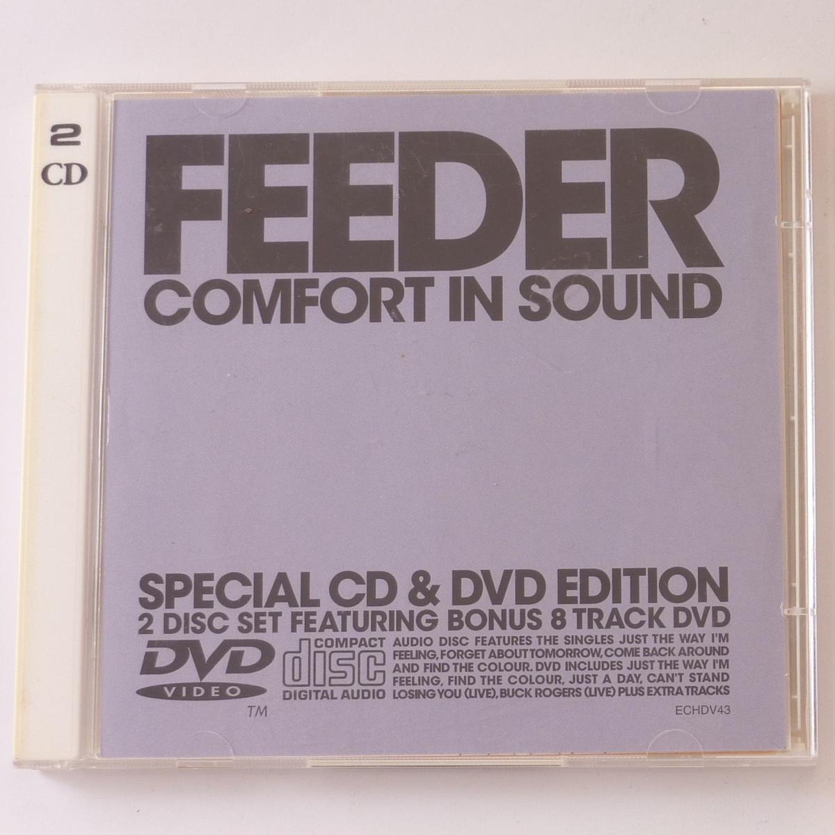 Feeder Comfort In Sound CD Album DVD DVD-Video All Media Special Edition Slipcase