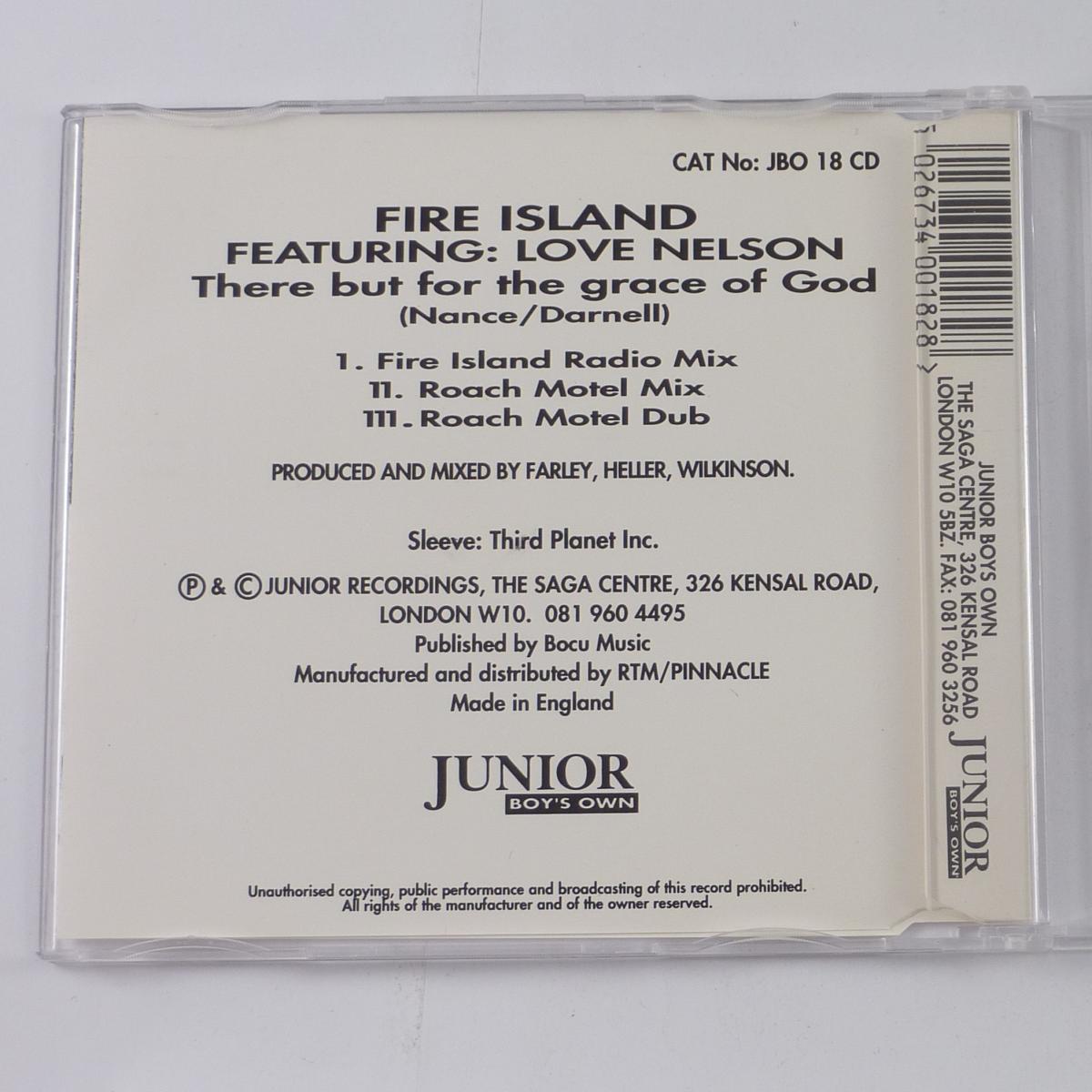 Fire Island Featuring: Love Nelson There But For The Grace Of God CD Single
