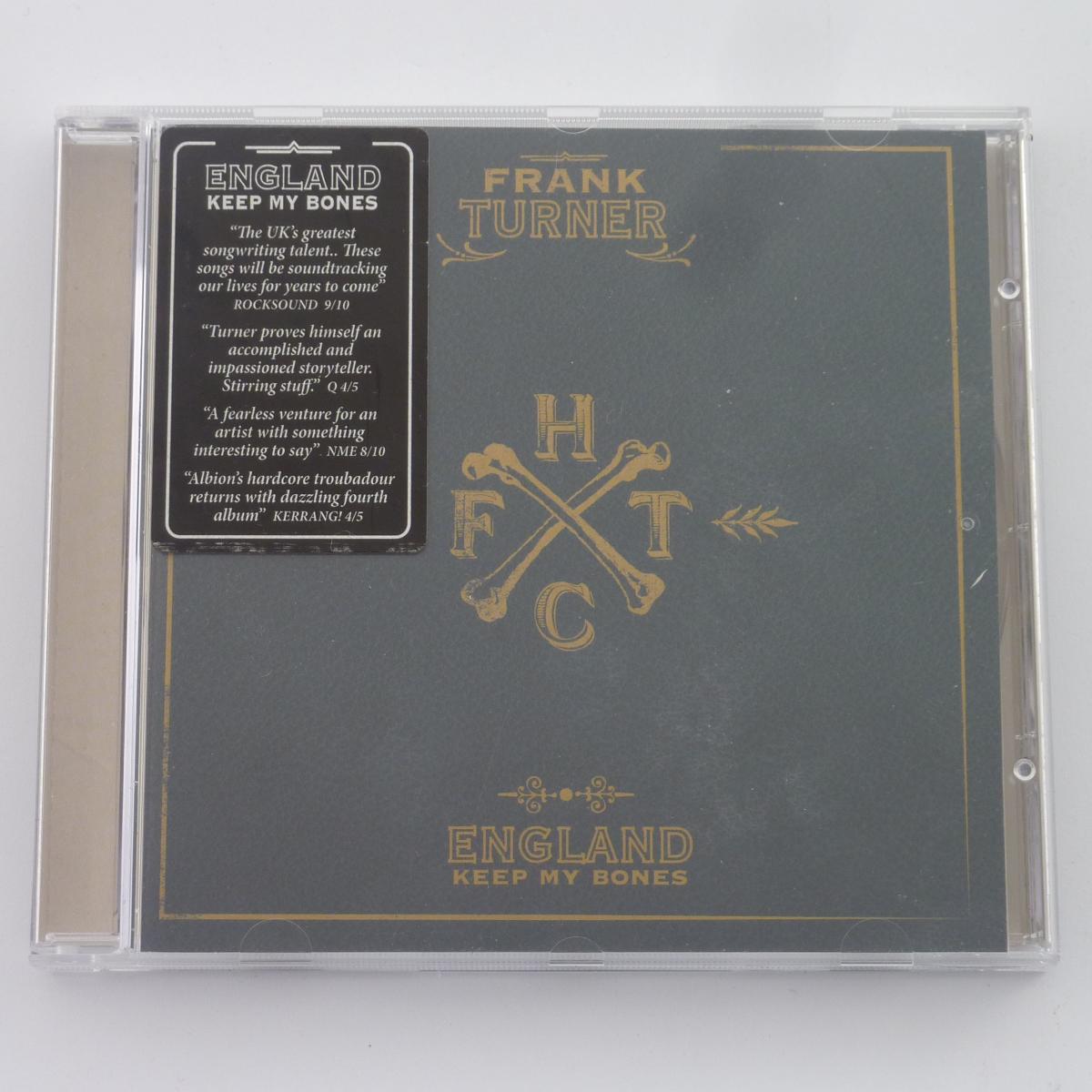 Frank Turner England Keep My Bones CD Album