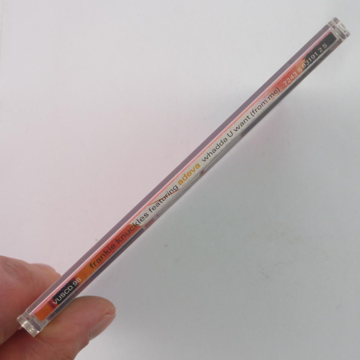 Frankie Knuckles Featuring Adeva Whadda U Want (From Me) CD Single