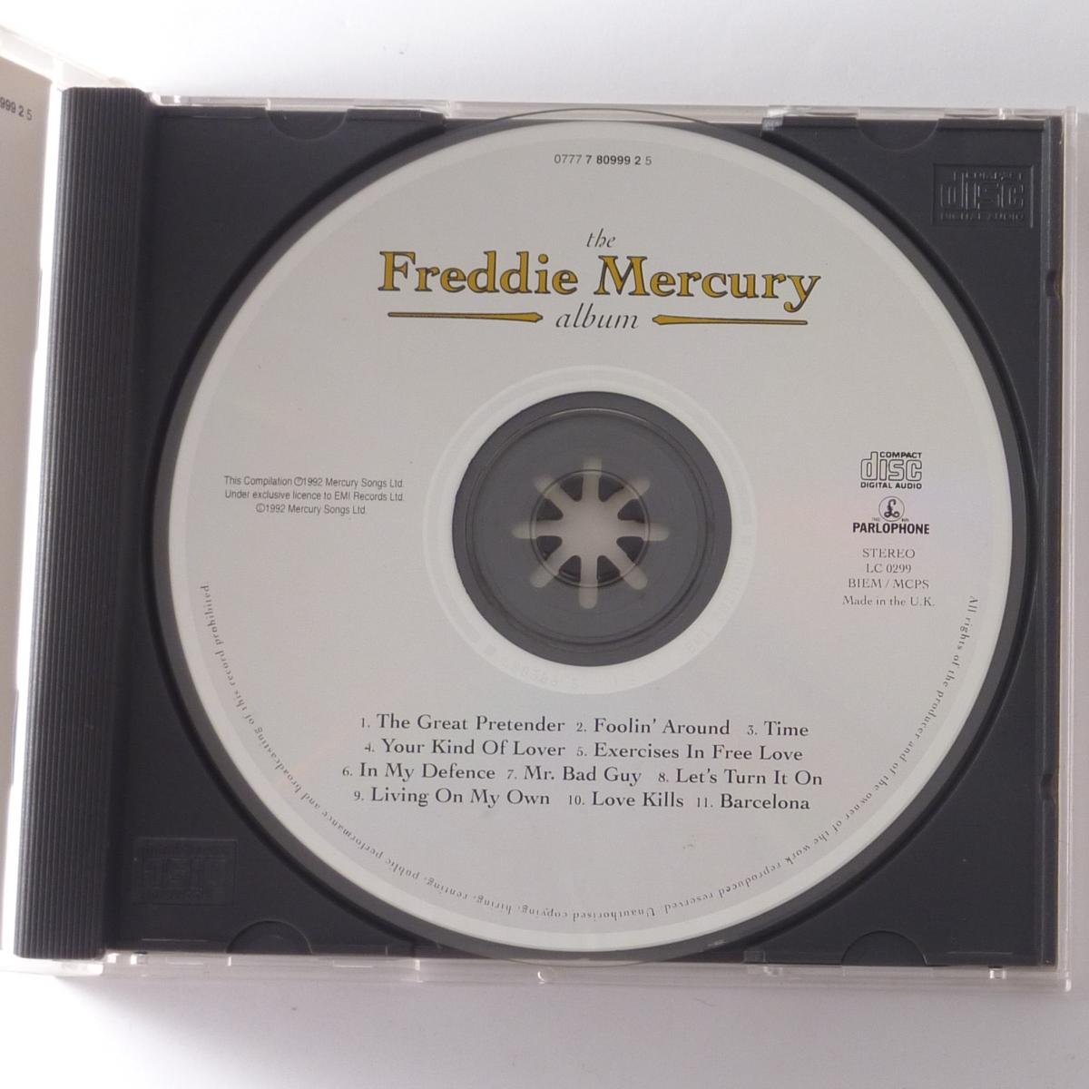 Freddie Mercury The Freddie Mercury Album CD Compilation