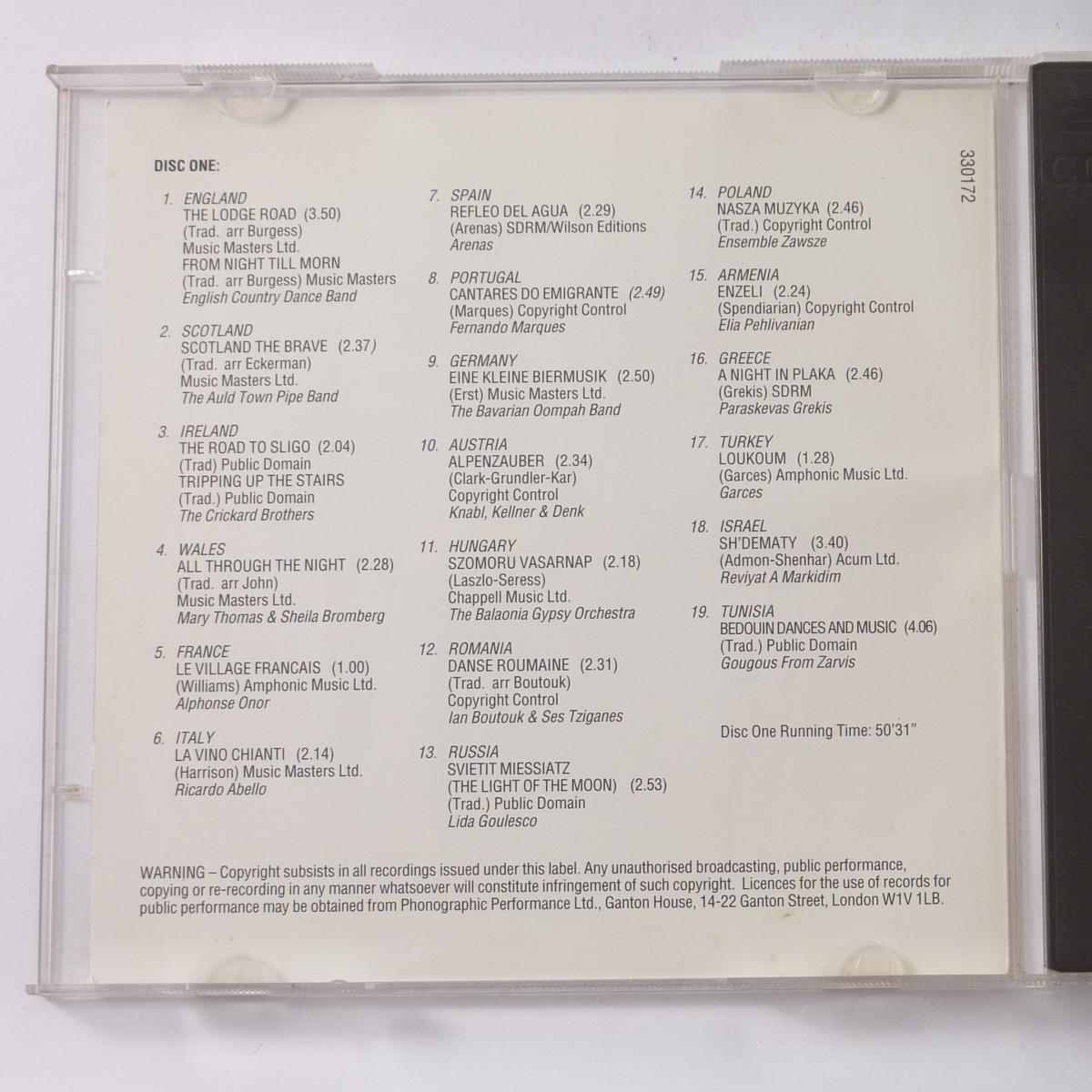 From Reels To Raga Ethnic Music From 40 Countries 2 CD Compilation Album