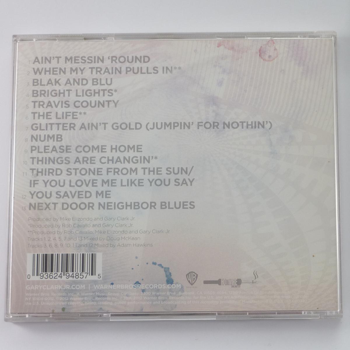 Gary Clark Jr. Blak And Blu CD Album