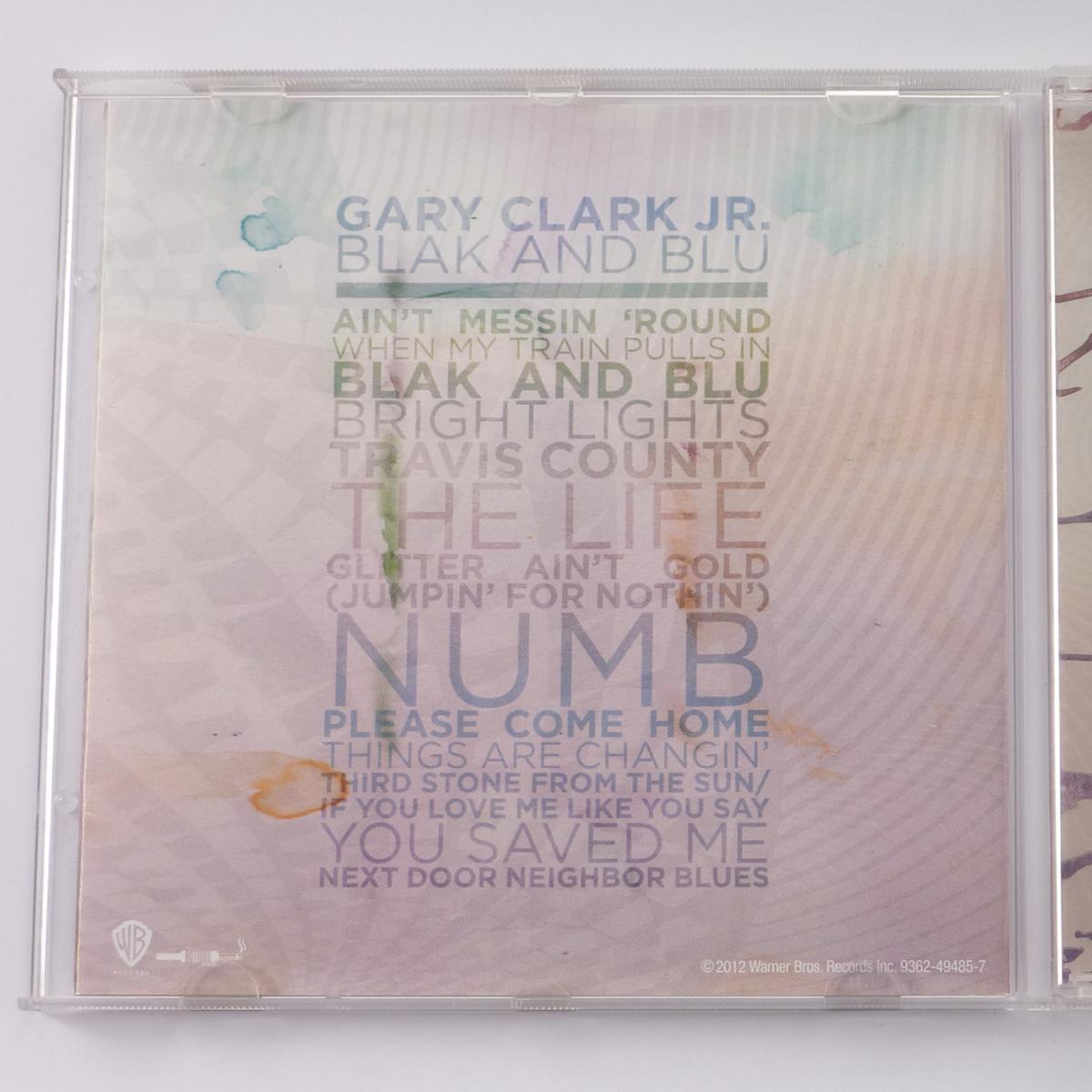 Gary Clark Jr. Blak And Blu CD Album