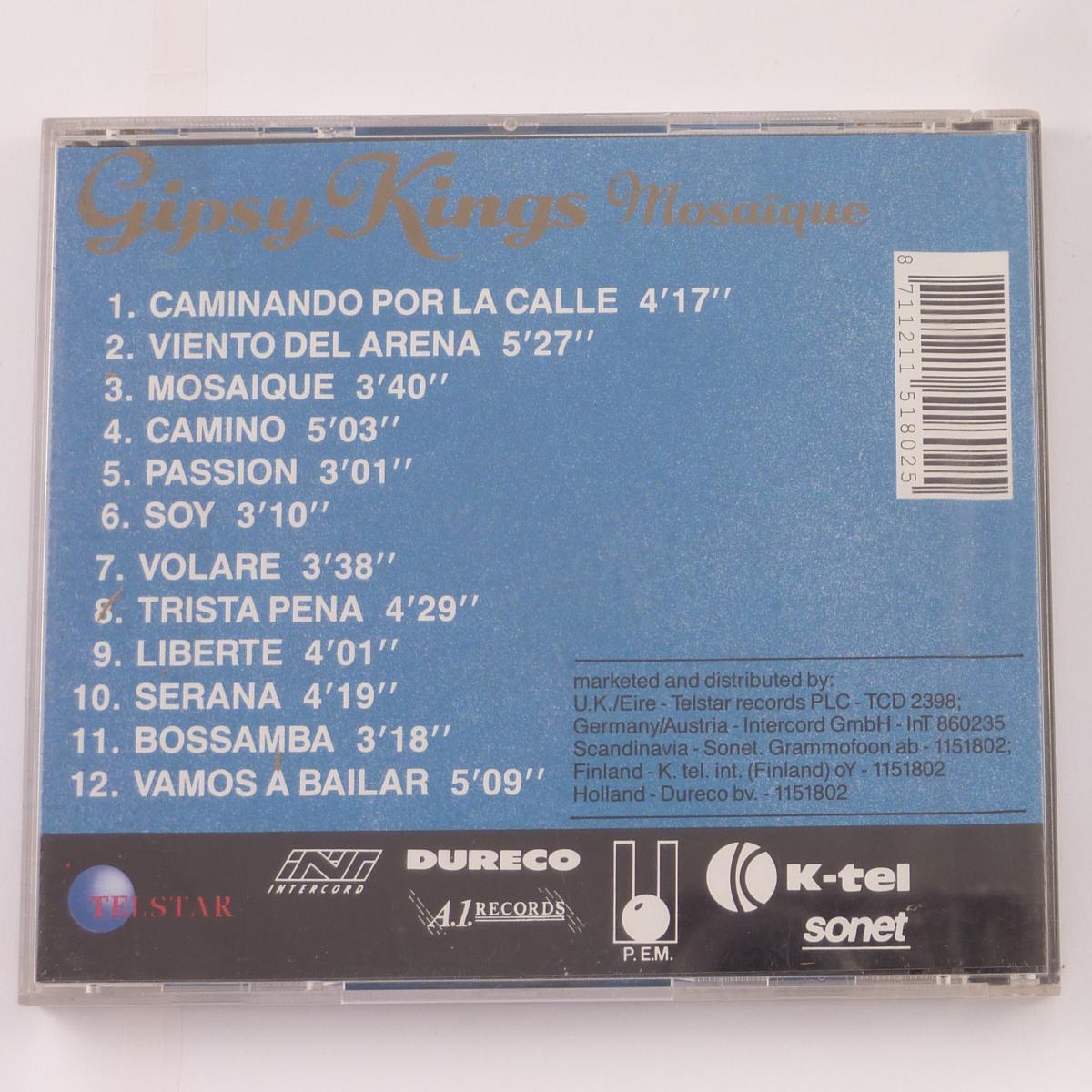 Gipsy Kings Mosaïque CD Album Stereo