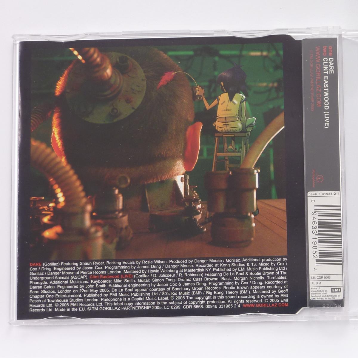 Gorillaz 挑戦 (Dare) CD Single