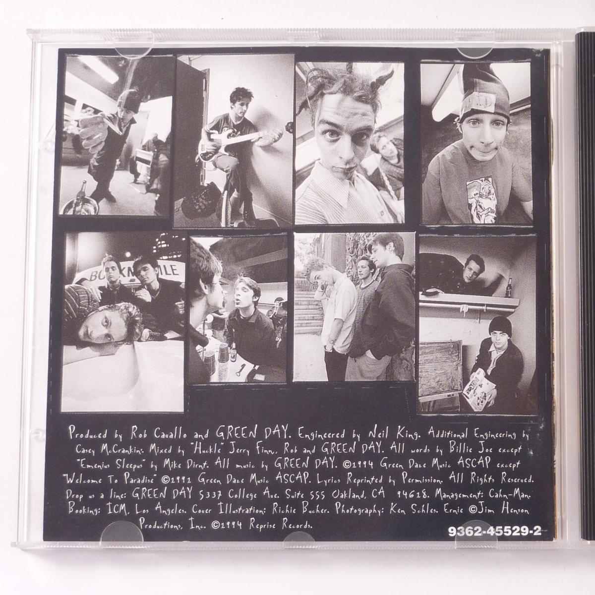 Green Day Dookie CD Album