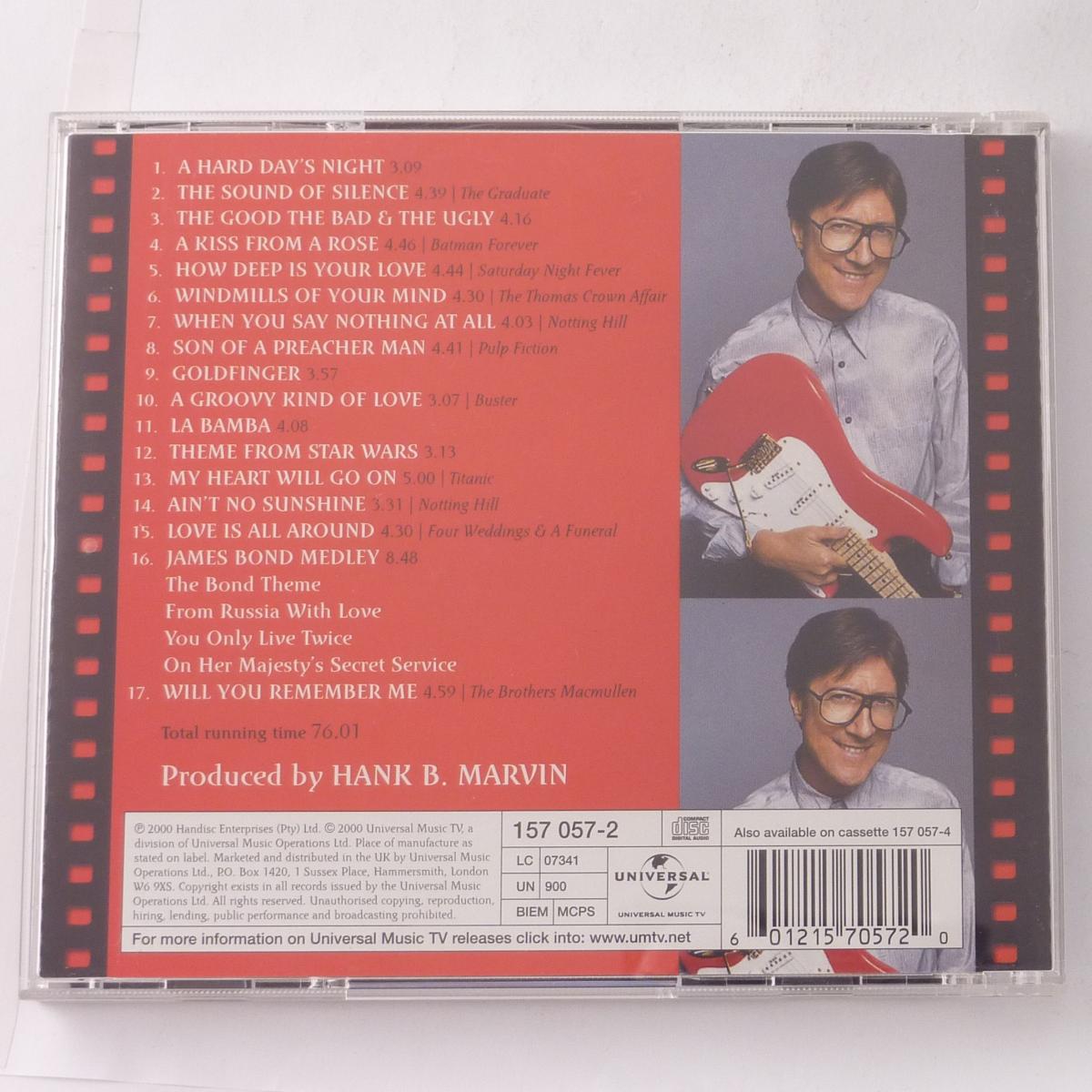 Hank Marvin Marvin At The Movies CD