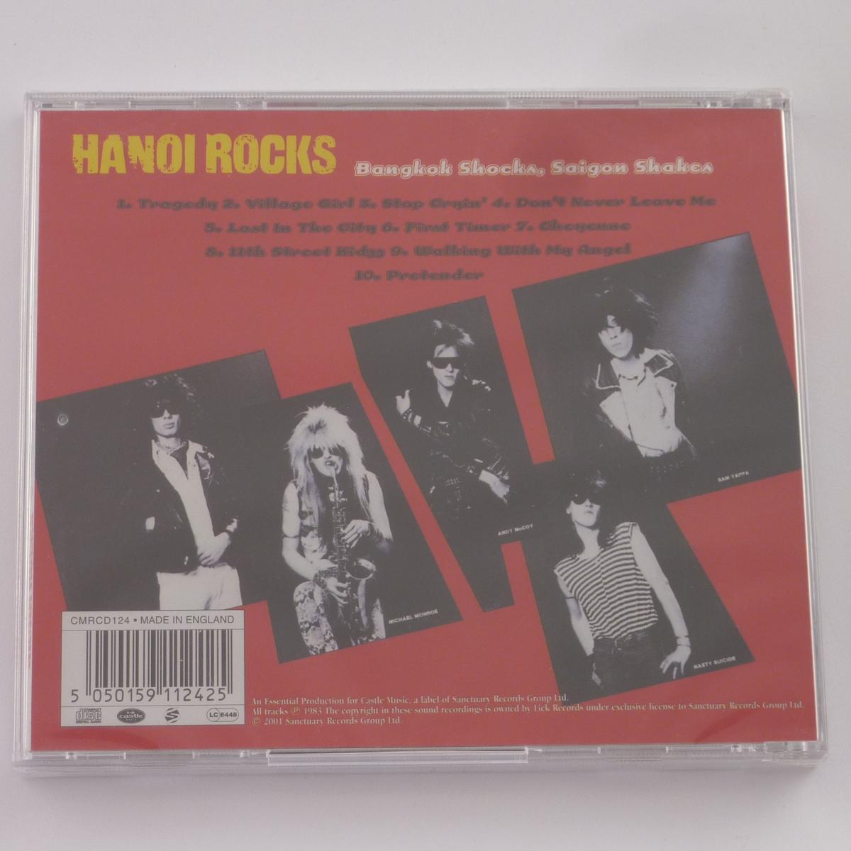 Hanoi Rocks Bangkok Shocks, Saigon Shakes, Hanoi Rocks CD Album Reissue