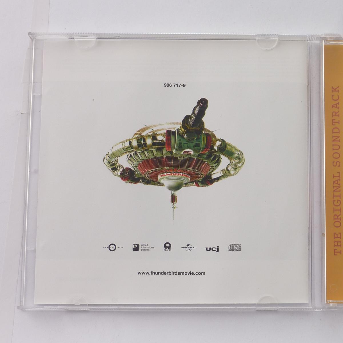 Hans Zimmer Thunderbirds (The Original Soundtrack) CD Album Enhanced