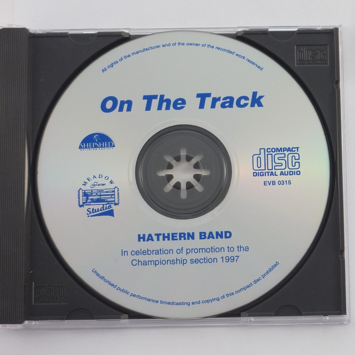 Hathern Band On The Track CD Album Promo