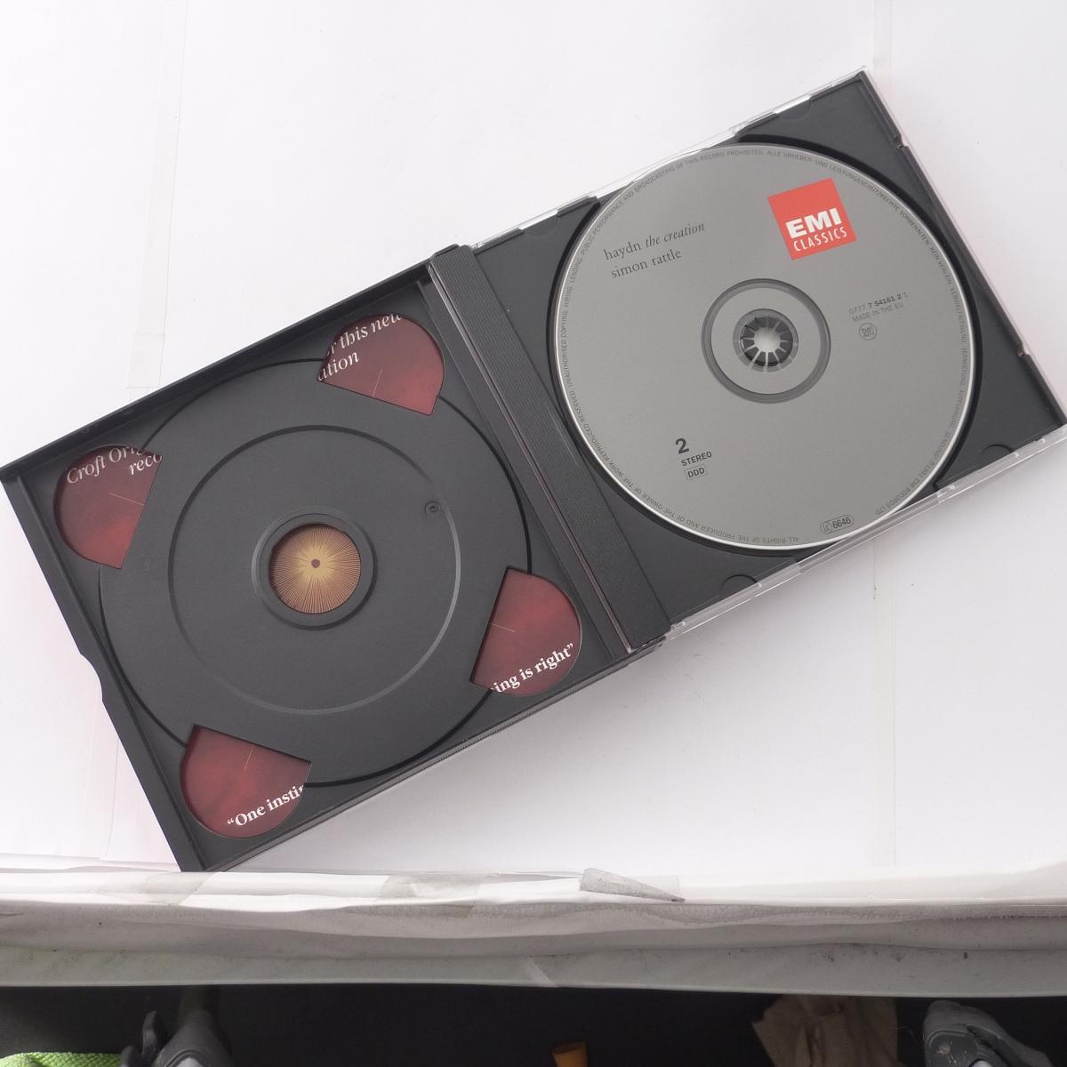 Haydn - Arleen Augér, Philip Langridge, David Thomas, CBSO Chorus, City Of Birmingham Symphony Orchestra, Simon Rattle* The Creation 2 × CD Album Reissue