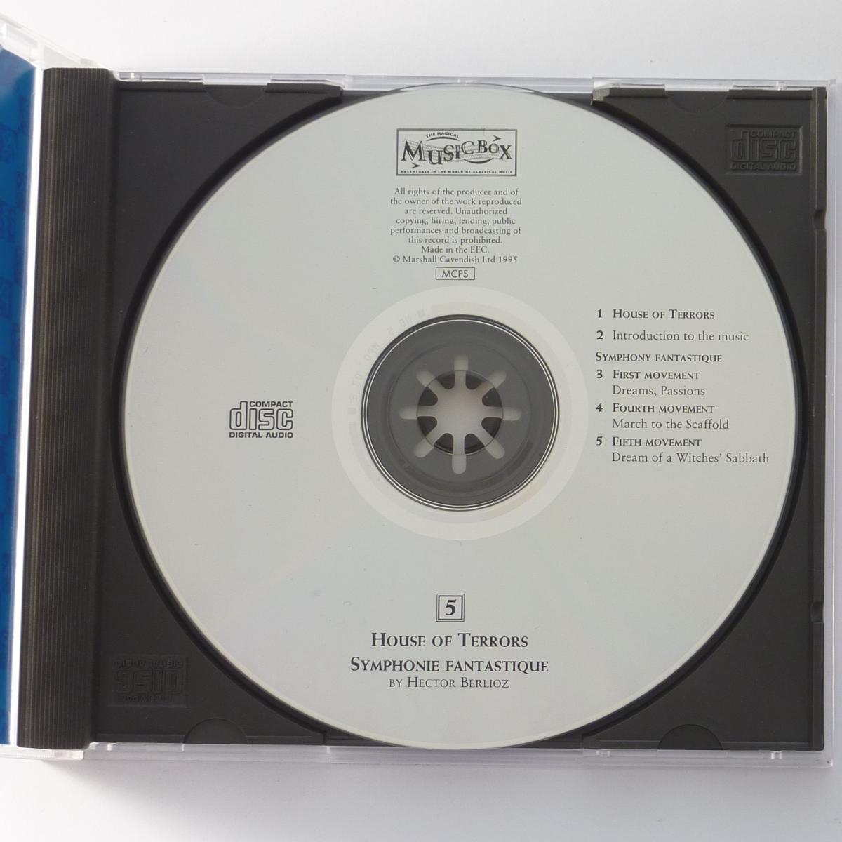 Hector Berlioz House Of Terrors (With Music From Symphonie Fantastique By Hector Berlioz) CD Album