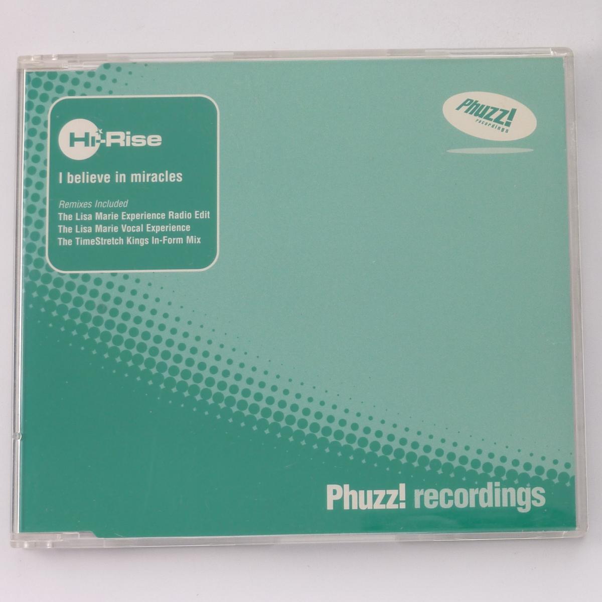 Hi-Rise I Believe In Miracles CD Single