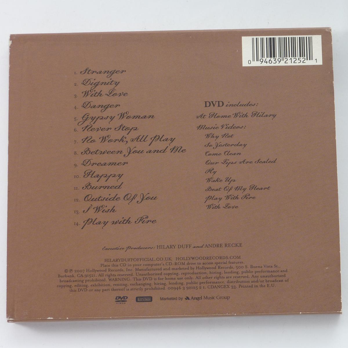 Hilary Duff Dignity CD Deluxe Edition Special Edition DVD DVD-Video PAL