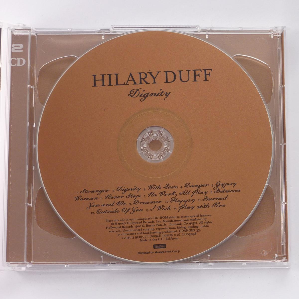 Hilary Duff Dignity CD Deluxe Edition Special Edition DVD DVD-Video PAL