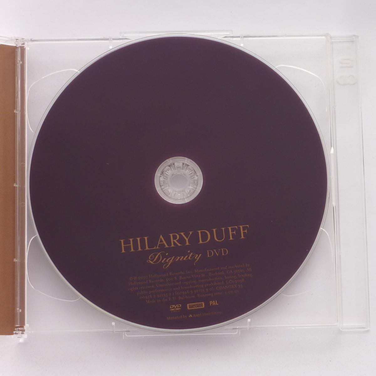 Hilary Duff Dignity CD Deluxe Edition Special Edition DVD DVD-Video PAL