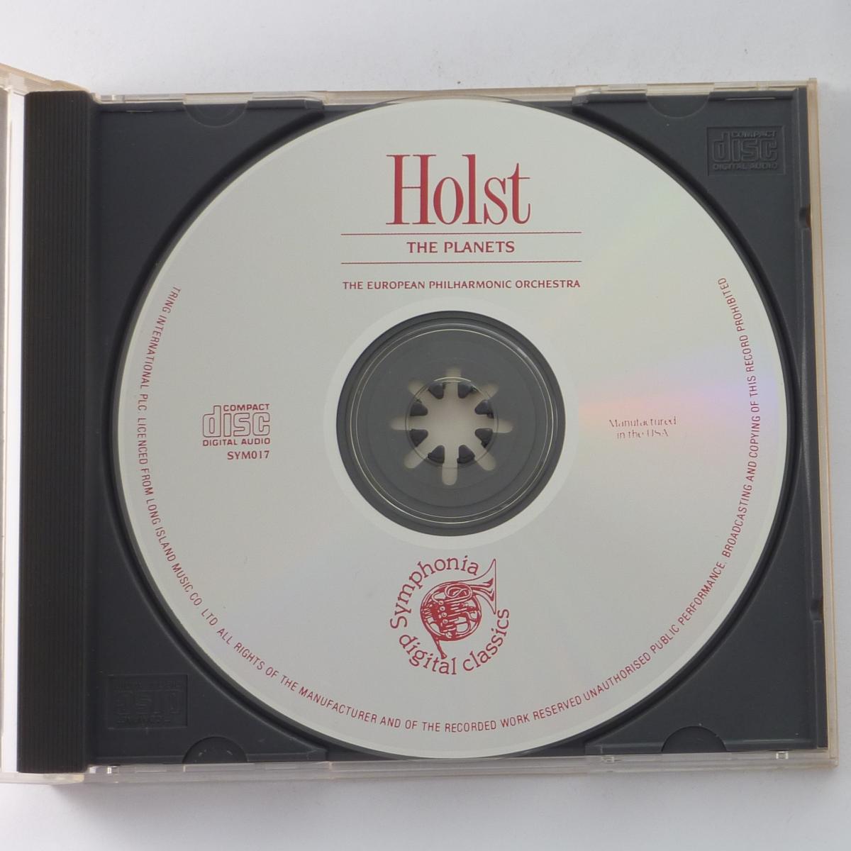 Holst - Hymisher Greenburg Conducting The European Philharmonic Orchestra* The Planets CD Album