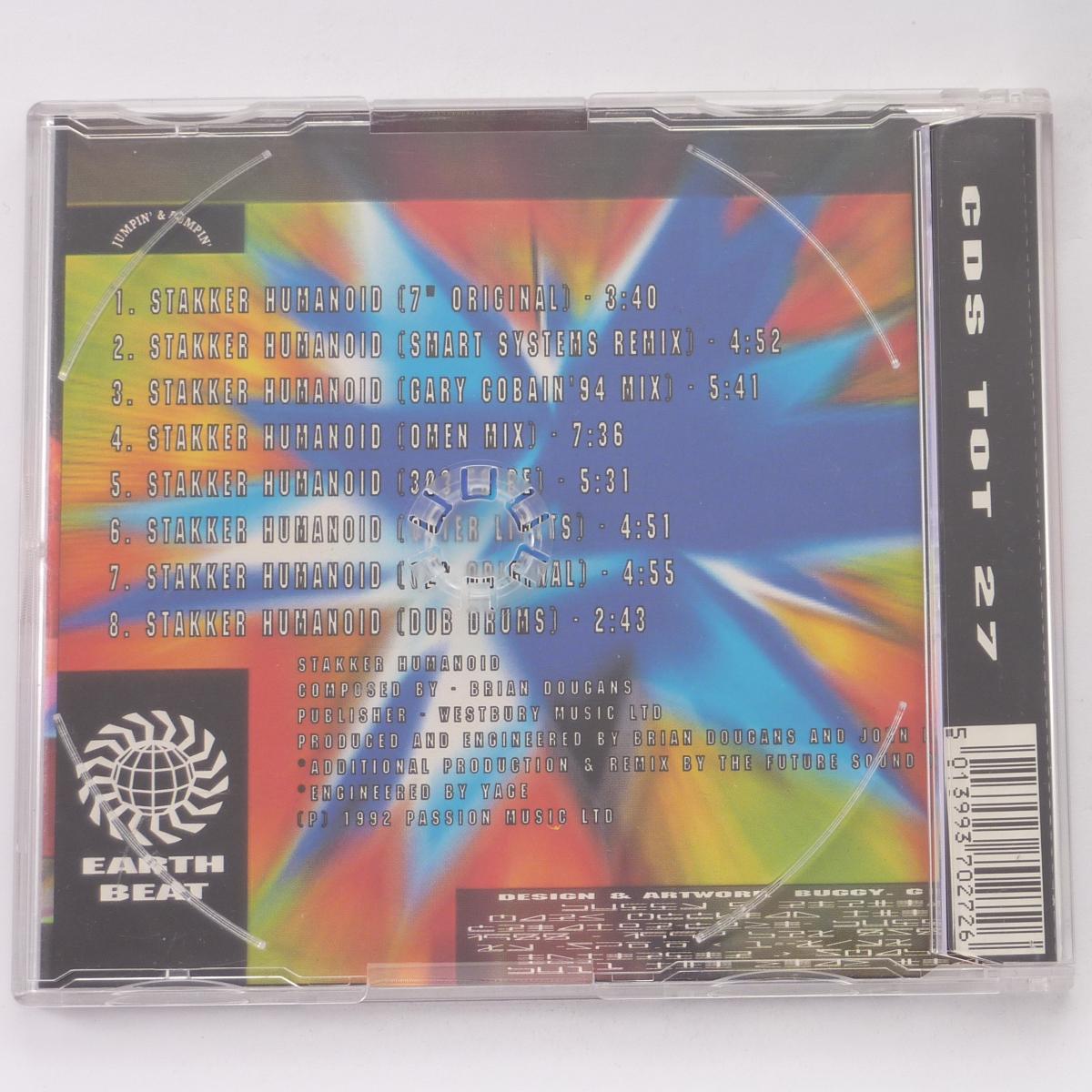 Humanoid Stakker Humanoid 92 CD Single Stereo