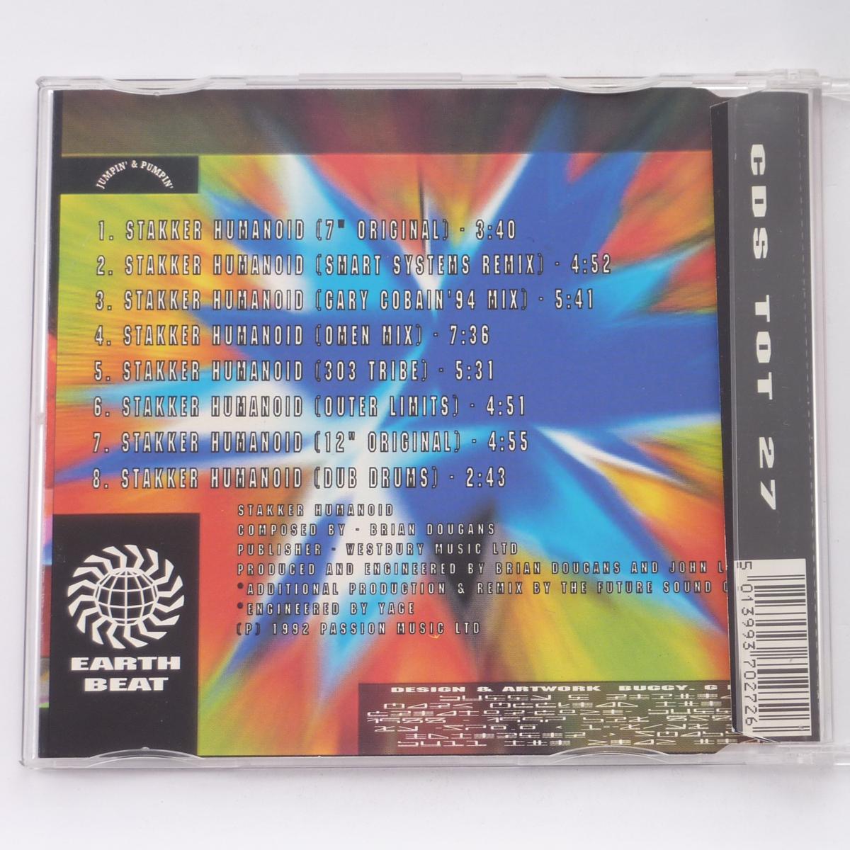 Humanoid Stakker Humanoid 92 CD Single Stereo