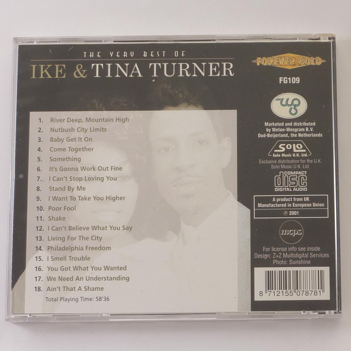 Ike & Tina Turner The Very Best Of Ike & Tina Turner CD Compilation