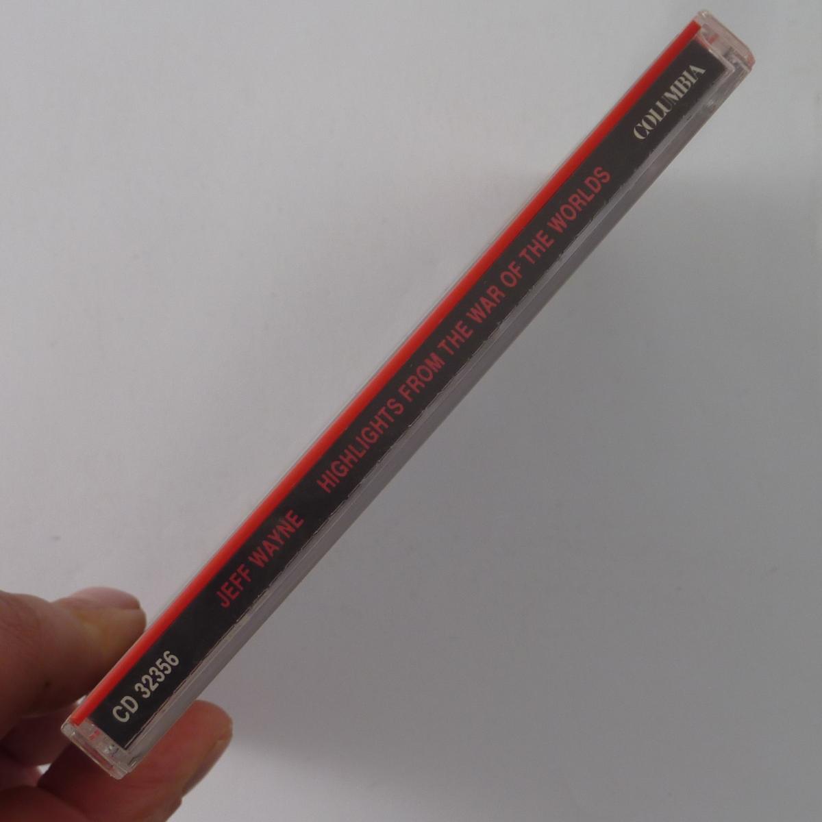 Jeff Wayne Highlights From Jeff Wayne's Musical Version Of The War Of The Worlds CD Album Reissue Red Case Variant