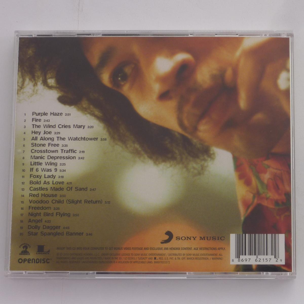 Jimi Hendrix Experience Hendrix - The Best Of Jimi Hendrix CD Album Compilation Remastered Reissue