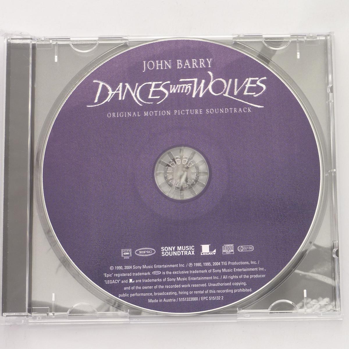 John Barry Dances With Wolves (Original Motion Picture Soundtrack) CD HDCD Album Reissue Stereo