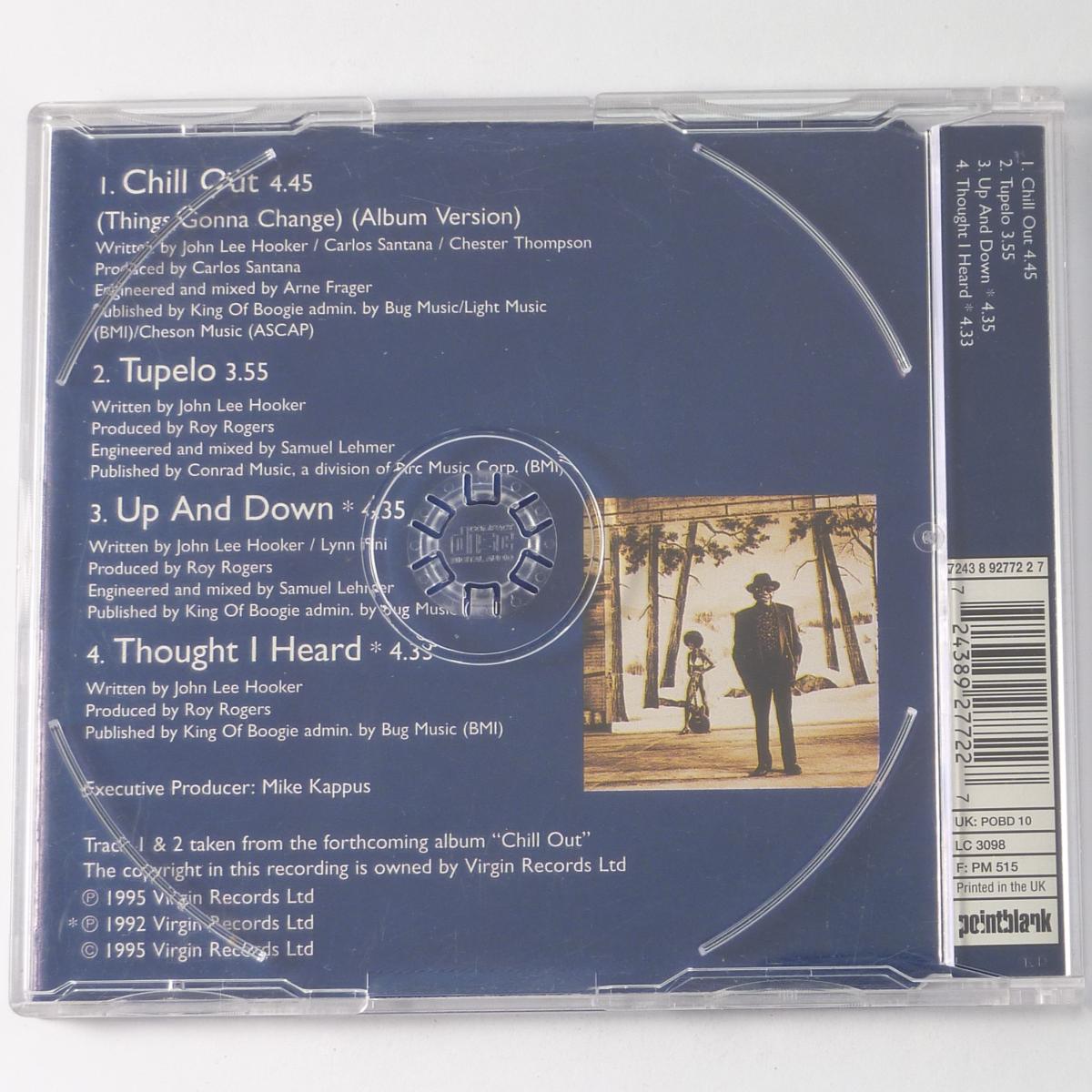 John Lee Hooker Chill Out (Things Gonna Change) CD EP