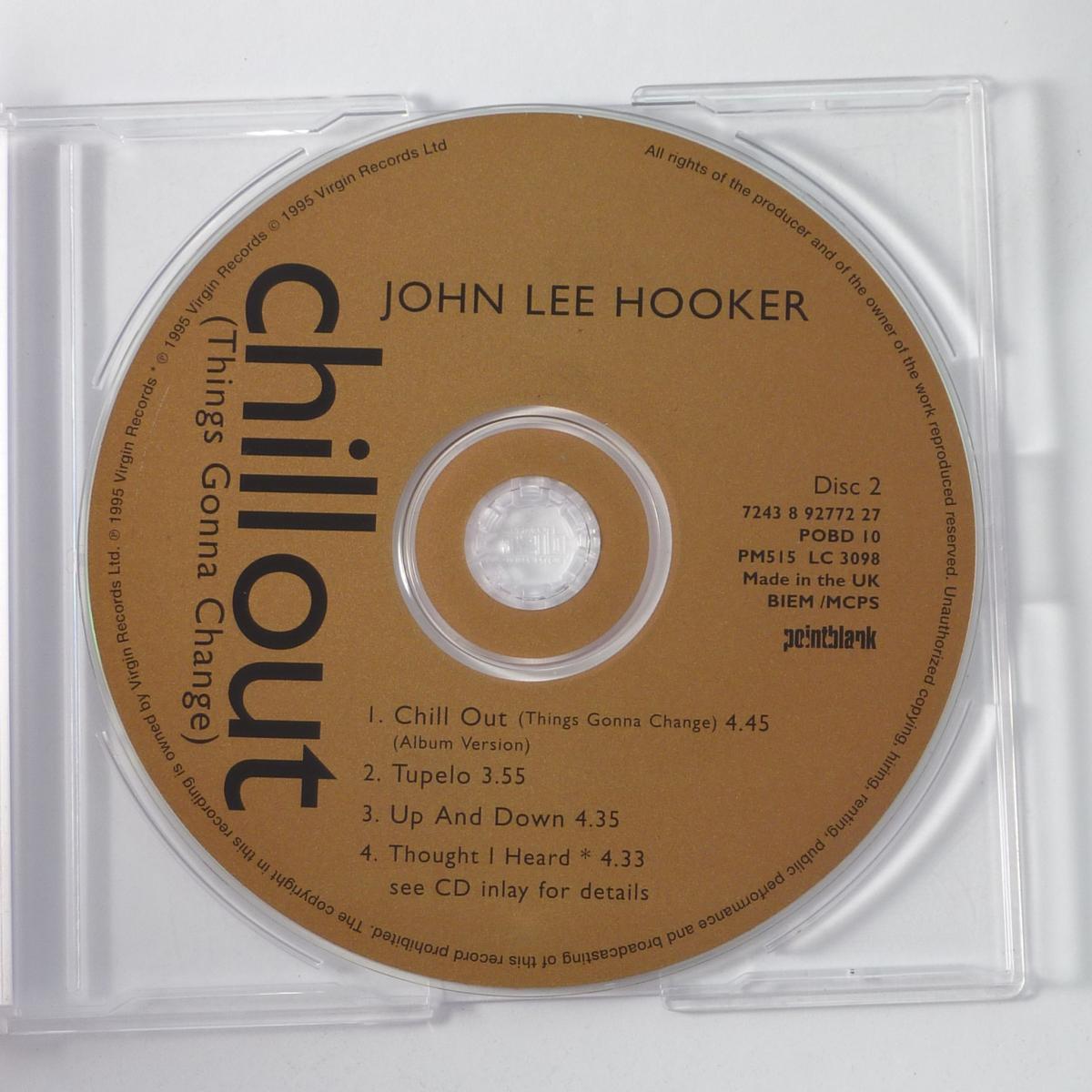 John Lee Hooker Chill Out (Things Gonna Change) CD EP