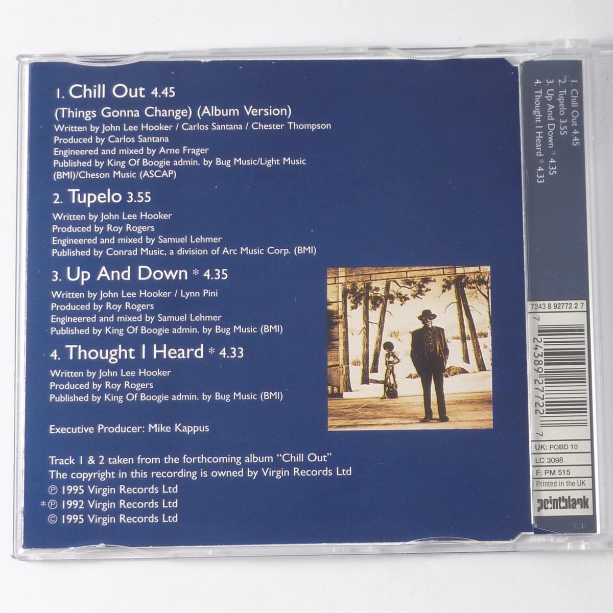 John Lee Hooker Chill Out (Things Gonna Change) CD EP