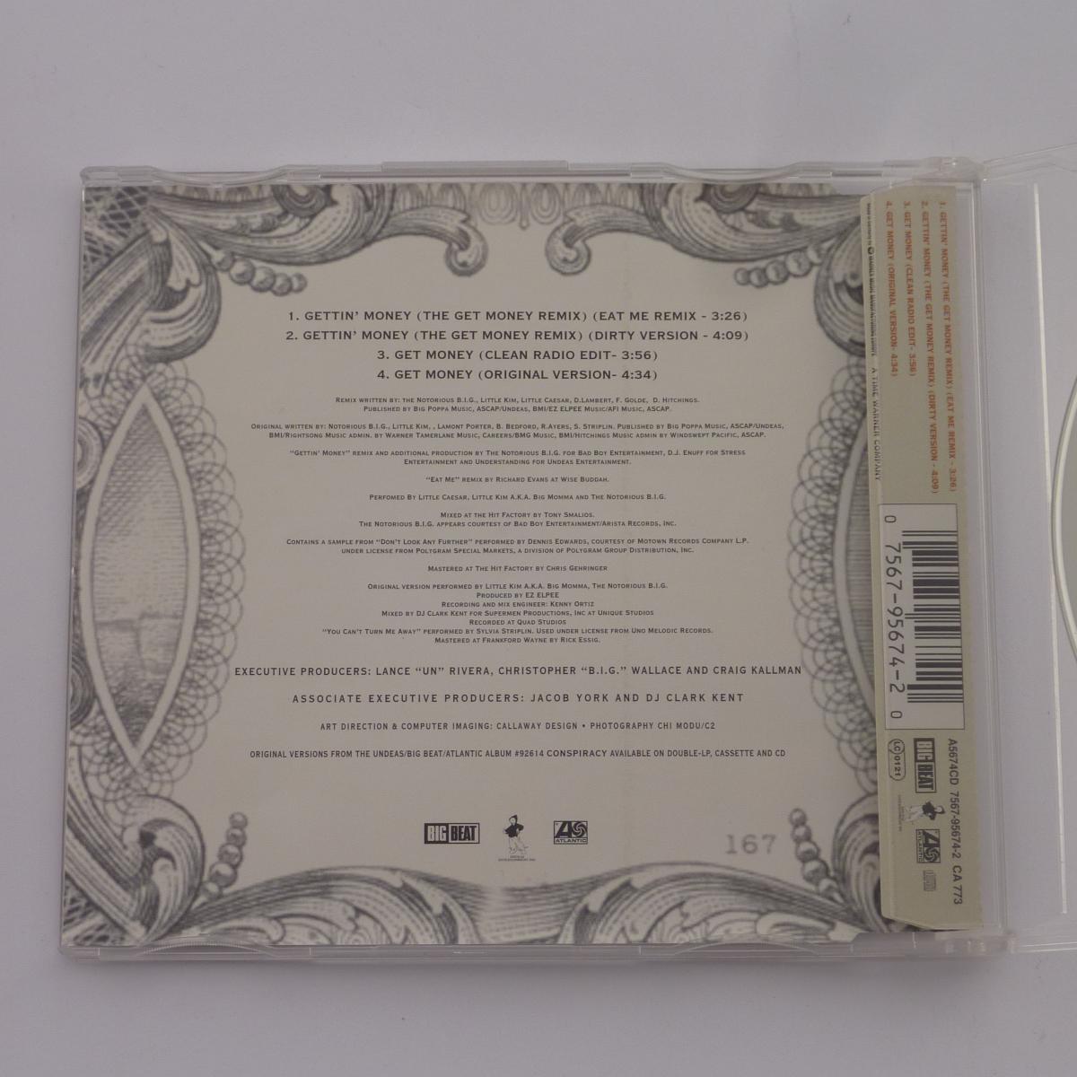 Junior M.A.F.I.A. Gettin' Money (The Get Money Remix) CD Single