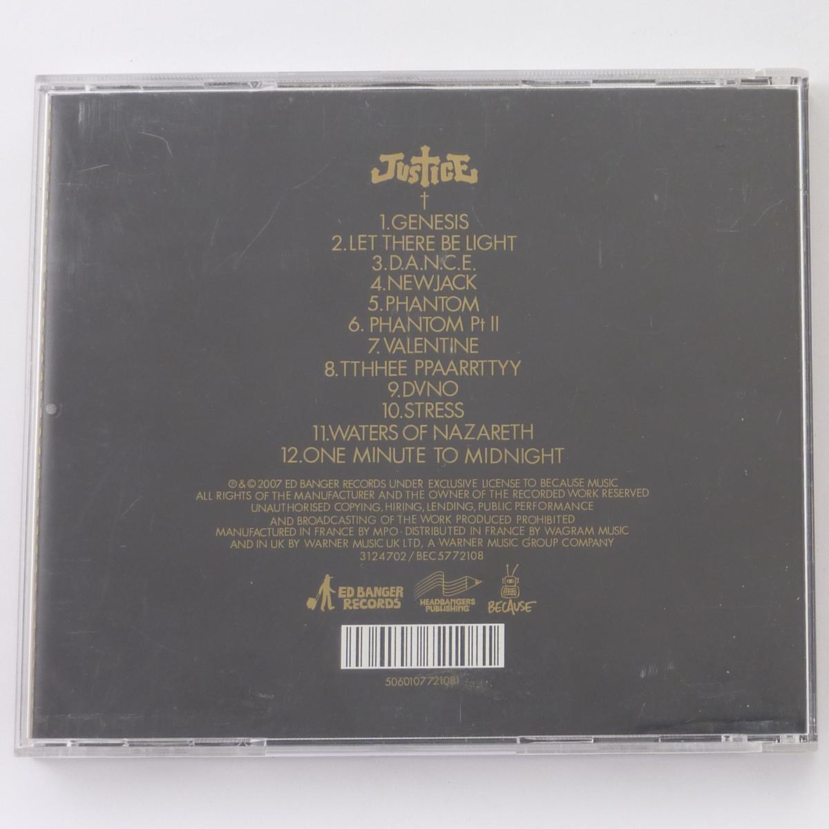 Justice † CD Album Black